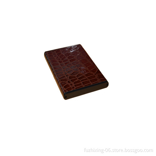 2.5 Inch USB 2.0 Leather Case HDD Enclosure